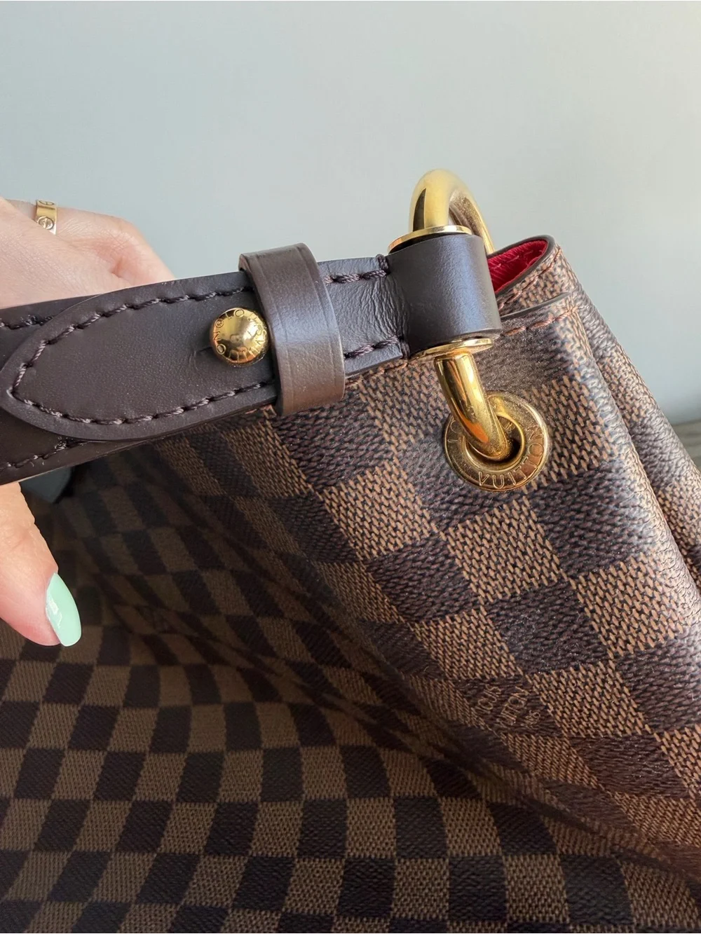 Louis Vuitton Damier Ebene Graceful MM New💫